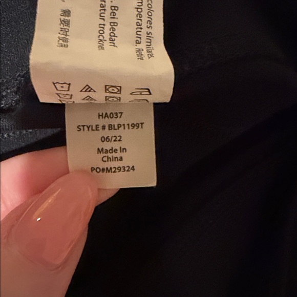 Women's Black High-Waisted Flare Pants - Picture 8 of 8